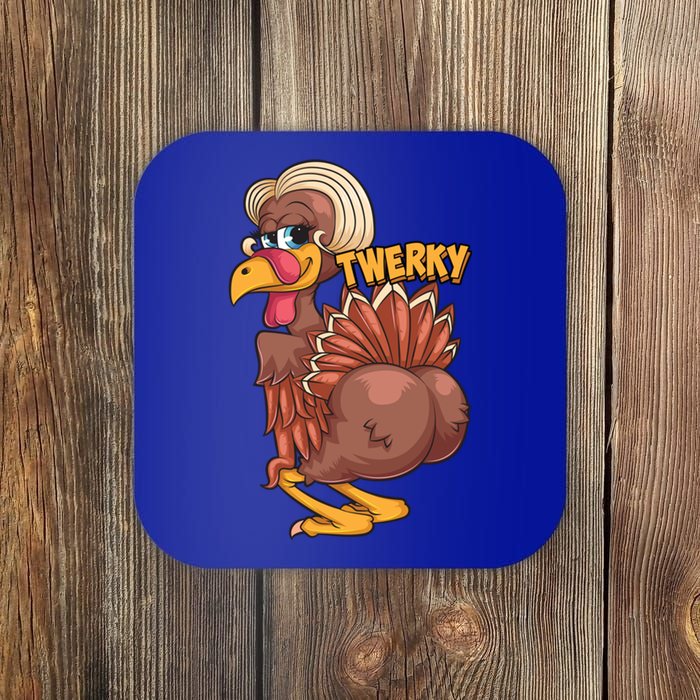 Funny Twerky Dance Cute Love Twerk Dancing Thanksgiving Gift Sweatshir Coaster