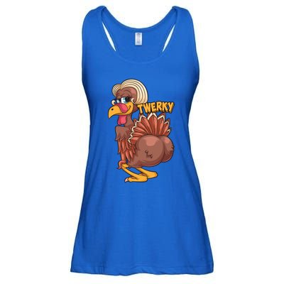 Funny Twerky Dance Cute Love Twerk Dancing Thanksgiving Gift Sweatshir Ladies Essential Flowy Tank