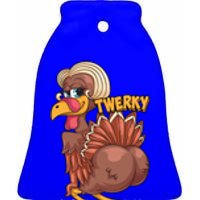 Funny Twerky Dance Cute Love Twerk Dancing Thanksgiving Gift Sweatshir Ceramic Bell Ornament