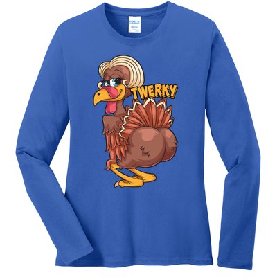 Funny Twerky Dance Cute Love Twerk Dancing Thanksgiving Gift Sweatshir Ladies Long Sleeve Shirt