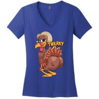 Funny Twerky Dance Cute Love Twerk Dancing Thanksgiving Gift Sweatshir Women's V-Neck T-Shirt