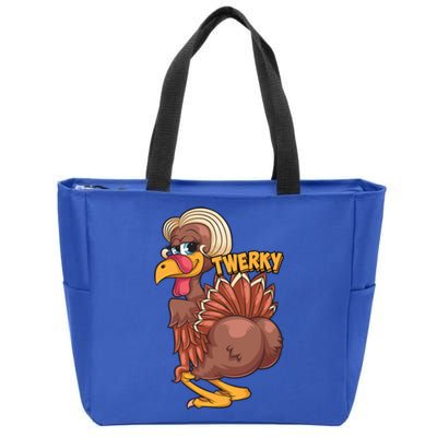 Funny Twerky Dance Cute Love Twerk Dancing Thanksgiving Gift Sweatshir Zip Tote Bag