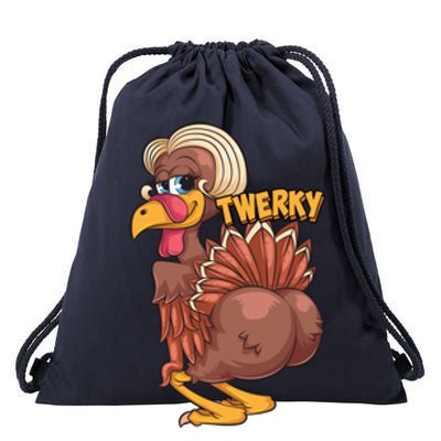 Funny Twerky Dance Cute Love Twerk Dancing Thanksgiving Gift Sweatshir Drawstring Bag