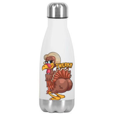 Funny Twerky Dance Cute Love Twerk Dancing Thanksgiving Gift Sweatshir Stainless Steel Insulated Water Bottle