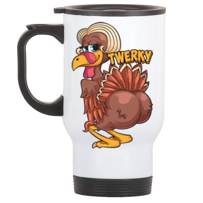 Funny Twerky Dance Cute Love Twerk Dancing Thanksgiving Gift Sweatshir Stainless Steel Travel Mug