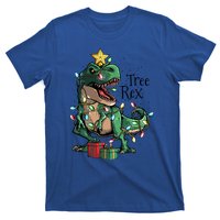 Funny Trex Dinosaur Christmas Tree Rex Gift T-Shirt