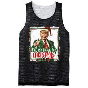 Funny Trump Daddys Home Christmas Again 2024 2028 Mesh Reversible Basketball Jersey Tank