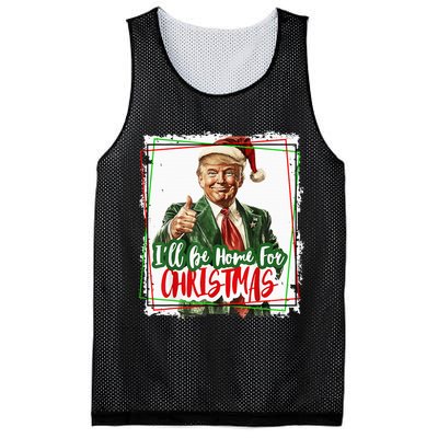 Funny Trump Daddys Home Christmas Again 2024 2028 Mesh Reversible Basketball Jersey Tank