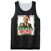 Funny Trump Daddys Home Christmas Again 2024 2028 Mesh Reversible Basketball Jersey Tank