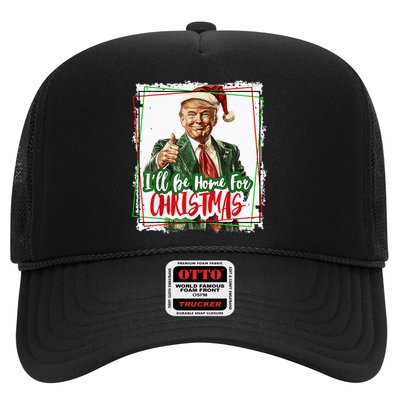 Funny Trump Daddys Home Christmas Again 2024 2028 Trucker Hat