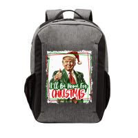Funny Trump Daddys Home Christmas Again 2024 2028 Vector Backpack