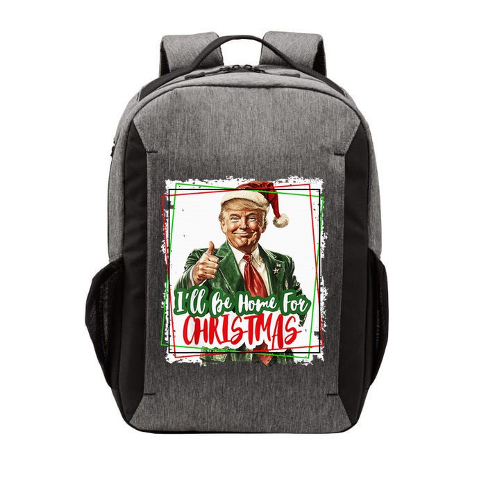 Funny Trump Daddys Home Christmas Again 2024 2028 Vector Backpack