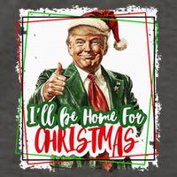 Funny Trump Daddys Home Christmas Again 2024 2028 Vector Backpack
