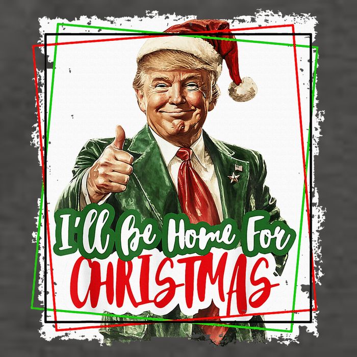 Funny Trump Daddys Home Christmas Again 2024 2028 Vector Backpack