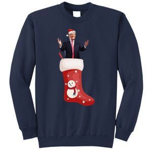 Funny Trump Due To Inflation Ugly Christmas Sweaters Xmas Sweatshirt