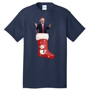 Funny Trump Due To Inflation Ugly Christmas Sweaters Xmas Tall T-Shirt