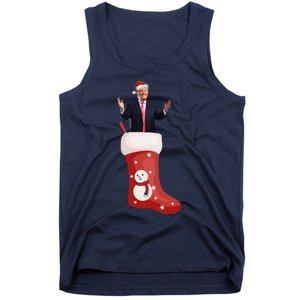 Funny Trump Due To Inflation Ugly Christmas Sweaters Xmas Tank Top