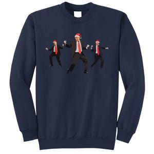 Funny Trump Dance Santa Claus Christmas Xmas Pajamas Holiday Sweatshirt