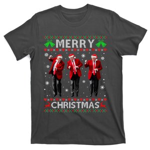 Funny Trump Dance Merry Christmas Ugly Xmas Sweater Pajamas T-Shirt