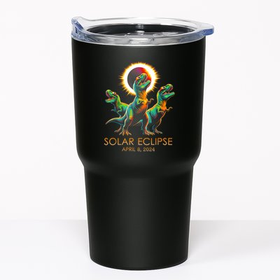 Funny Trex Dinosaur Watching Total Solar Eclipse Apr 8 2024 Tumbler