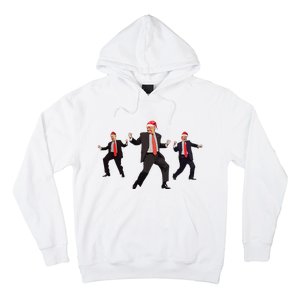 Funny Trump Dance Santa Claus Christmas Xmas Pajamas Holiday Hoodie