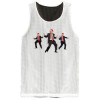 Funny Trump Dance Santa Claus Christmas Xmas Pajamas Holiday Mesh Reversible Basketball Jersey Tank