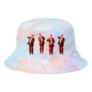 Funny Trump Dance Santa Hat Christmas Xmas Pajamas Holiday Tie Dye Newport Bucket Hat