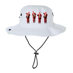 Funny Trump Dance Santa Hat Christmas Xmas Pajamas Holiday Legacy Cool Fit Booney Bucket Hat