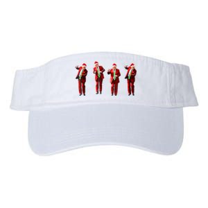 Funny Trump Dance Santa Hat Christmas Xmas Pajamas Holiday Valucap Bio-Washed Visor