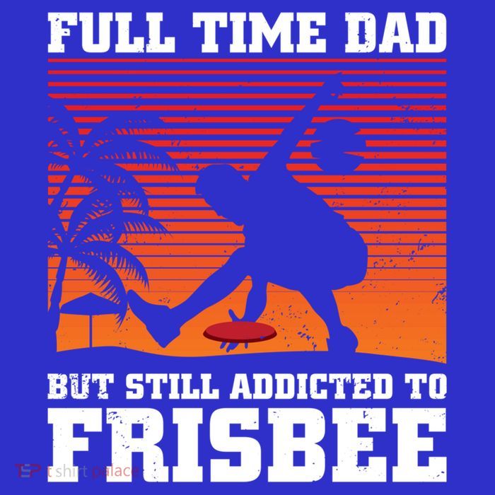 Full Time Dad But Still Addicted To Frisbee Gift Zip Tote Bag