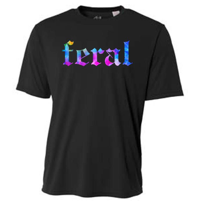 Feral Tie Dye Cooling Performance Crew T-Shirt