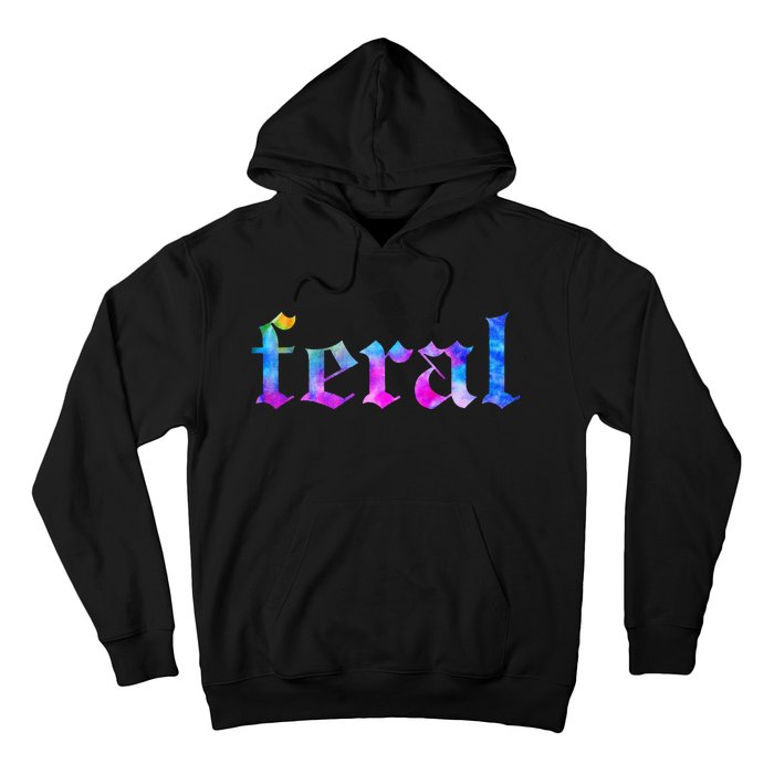 Feral Tie Dye Hoodie