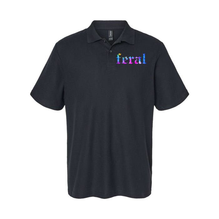 Feral Tie Dye Softstyle Adult Sport Polo