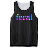 Feral Tie Dye Mesh Reversible Basketball Jersey Tank