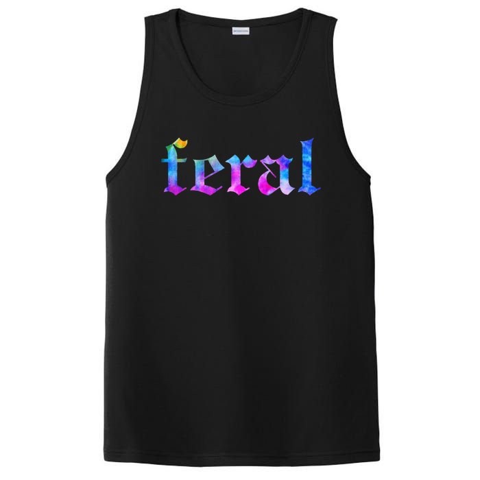 Feral Tie Dye PosiCharge Competitor Tank