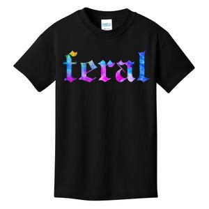 Feral Tie Dye Kids T-Shirt