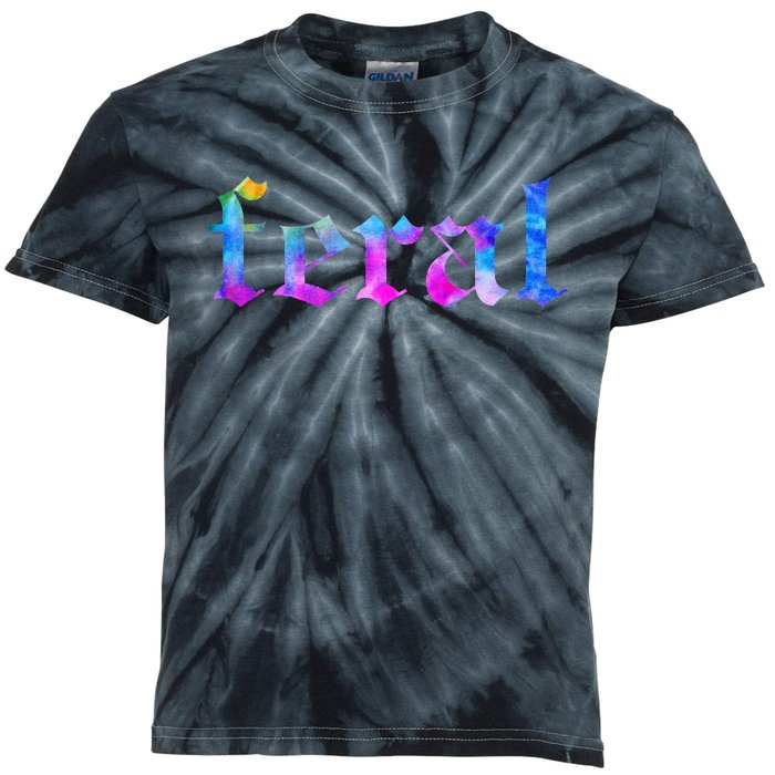 Feral Tie Dye Kids Tie-Dye T-Shirt