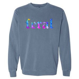 Feral Tie Dye Garment-Dyed Sweatshirt