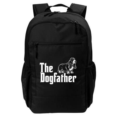 Funny The Dogfather Bassett Hound Lover Backpack