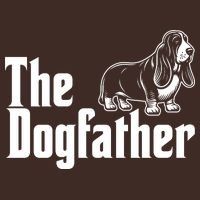Funny The Dogfather Bassett Hound Lover Cooling Performance Crew T-Shirt