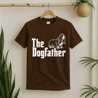 Funny The Dogfather Bassett Hound Lover T-Shirt