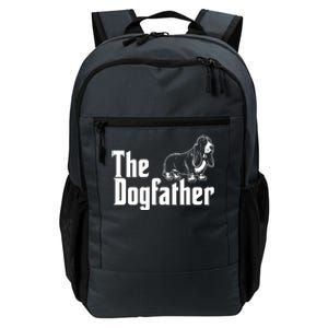 Funny The Dogfather Bassett Hound Lover Daily Commute Backpack