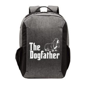 Funny The Dogfather Bassett Hound Lover Vector Backpack