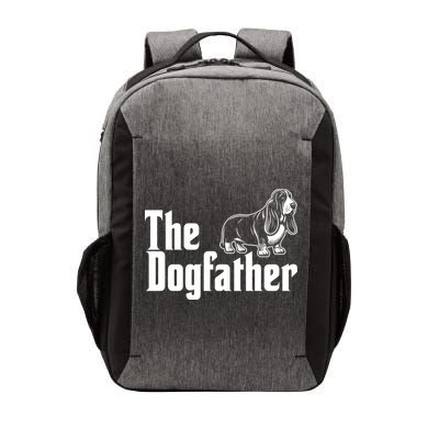 Funny The Dogfather Bassett Hound Lover Vector Backpack