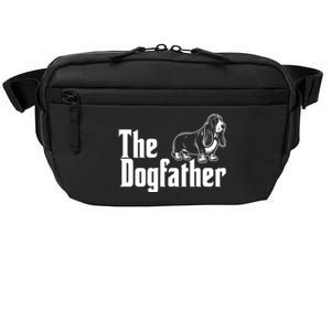 Funny The Dogfather Bassett Hound Lover Crossbody Pack