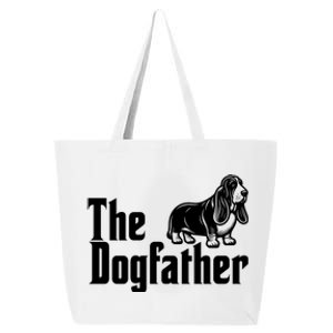 Funny The Dogfather Bassett Hound Lover 25L Jumbo Tote