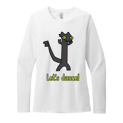 Funny Toothless Dance Meme LetS Dance Womens CVC Long Sleeve Shirt