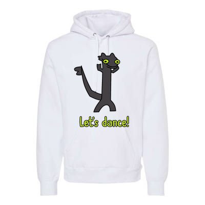 Funny Toothless Dance Meme LetS Dance Premium Hoodie