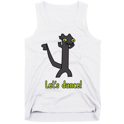 Funny Toothless Dance Meme LetS Dance Tank Top