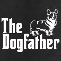 Funny The Dogfather Corgi Lover Microfiber Hand Towel
